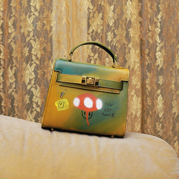 GUERNIKA "YOU GOT POWER" CANDY BAG MULTI