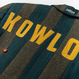 KOWLOON CITY BOY KOWLOON STRIPED PINS BLAZER BLUE