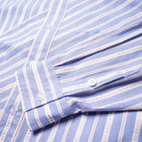 KOWLOON CITY BOY CHAMPION STRIPED SHIRT BLUE
