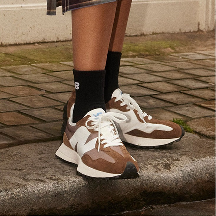 NEW BALANCE 327 BROWN WHITE U327LG