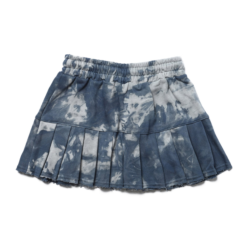 FAN YOUNG SWEAT PLEATS SKIRT MULTI