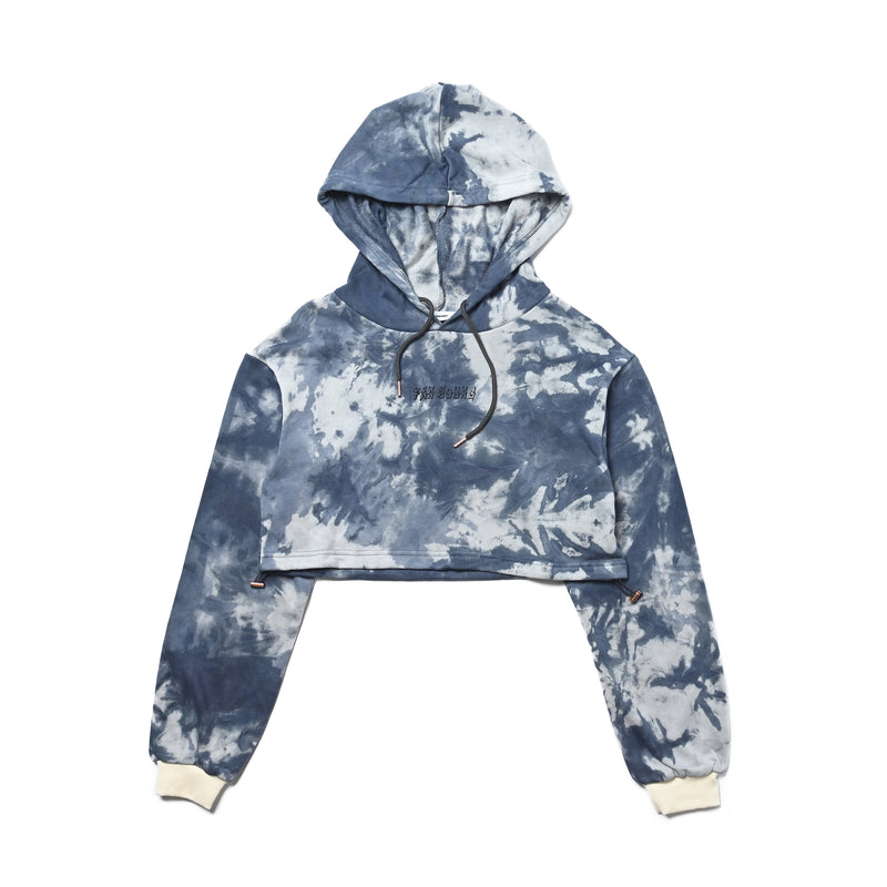 FAN YOUNG TIE DYE LOGO PRINTING HOODIE MULTI