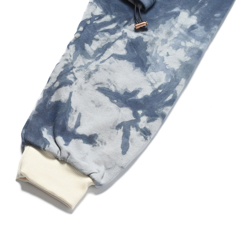 FAN YOUNG TIE DYE LOGO PRINTING HOODIE MULTI