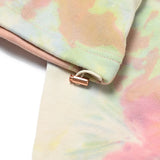 FAN YOUNG TIE DYE LOGO PRINTING HOODIE MULTI