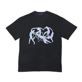 SSERPE DANCE OUR LOVE HALF SLEEVE TEE BLACK