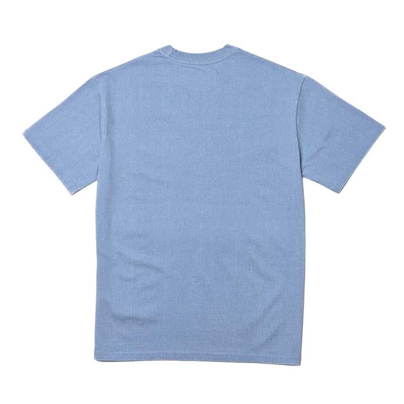 SSERPE WILDFLOWER PIGMENT HALF SLEEVE TEE SKY BLUE