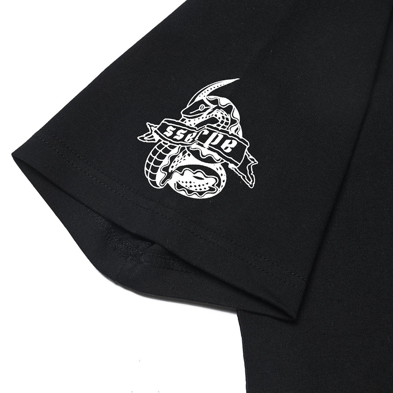 SSERPE KEEP CHILLING HALF SLEEVE TEE BLACK