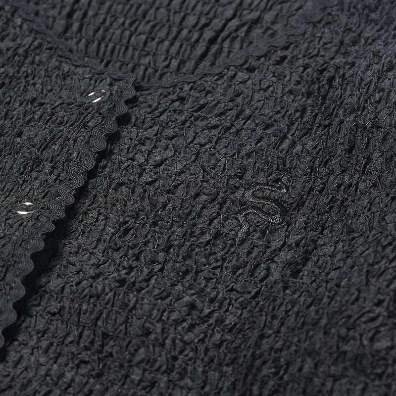 SSERPE TREE FRUIT CROP CARDIGAN BLACK