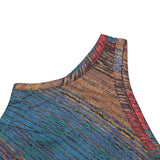 SETSETSET ASYMMETRIC KNIT TOP MULTI
