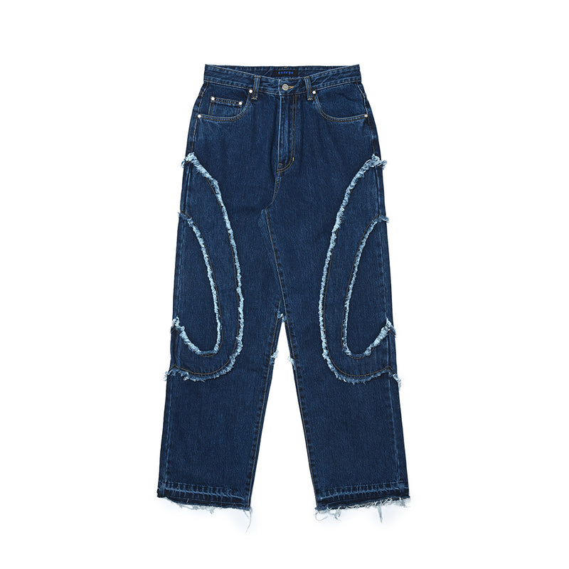 SSERPE COMMA DENIM PANTS BLUE