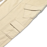 SETSETSET SUMMER COTTON CARGO PANTS BEIGE