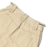SETSETSET SUMMER COTTON CARGO PANTS BEIGE