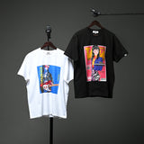 UL:KIN X TREE 13 ARTIST T-SHIRT LOVE AND PEACE WHITE