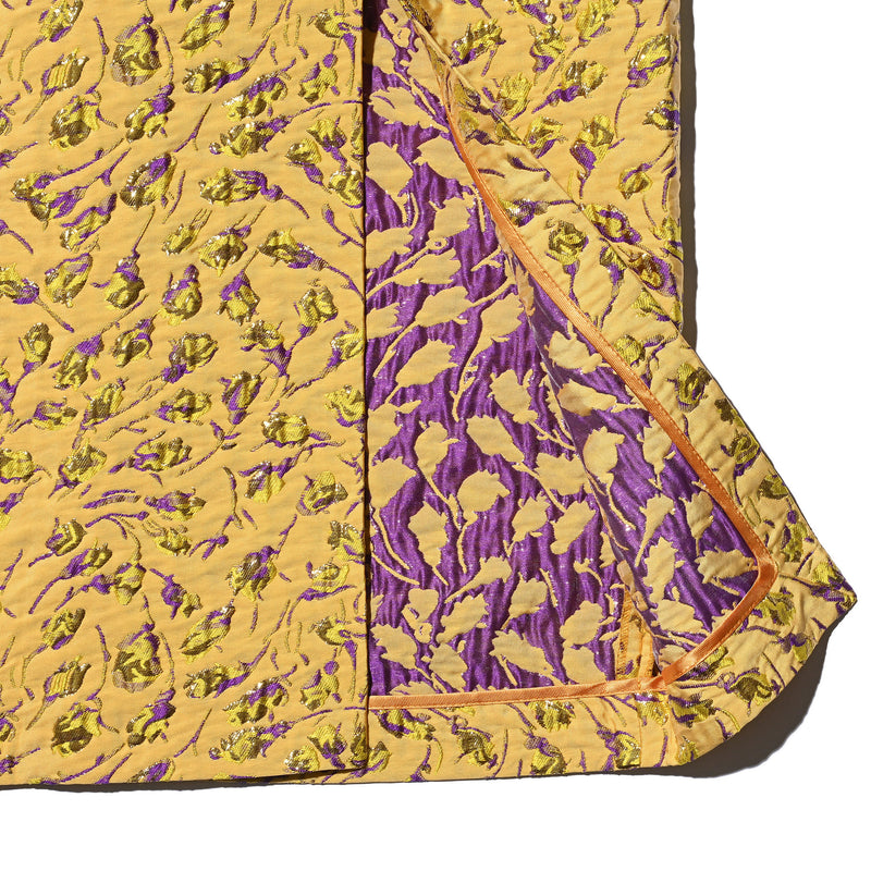 AVAVAV JACQUARD PENCIL SKIRT YELLOW
