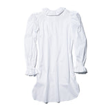AVAVAV RUFFLE SHIRT TUNIC WHITE