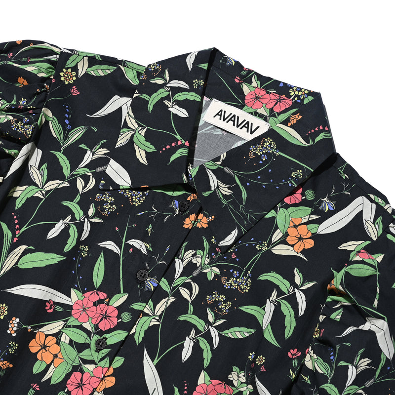 AVAVAV PUFF DRESS FLOWER PRINT