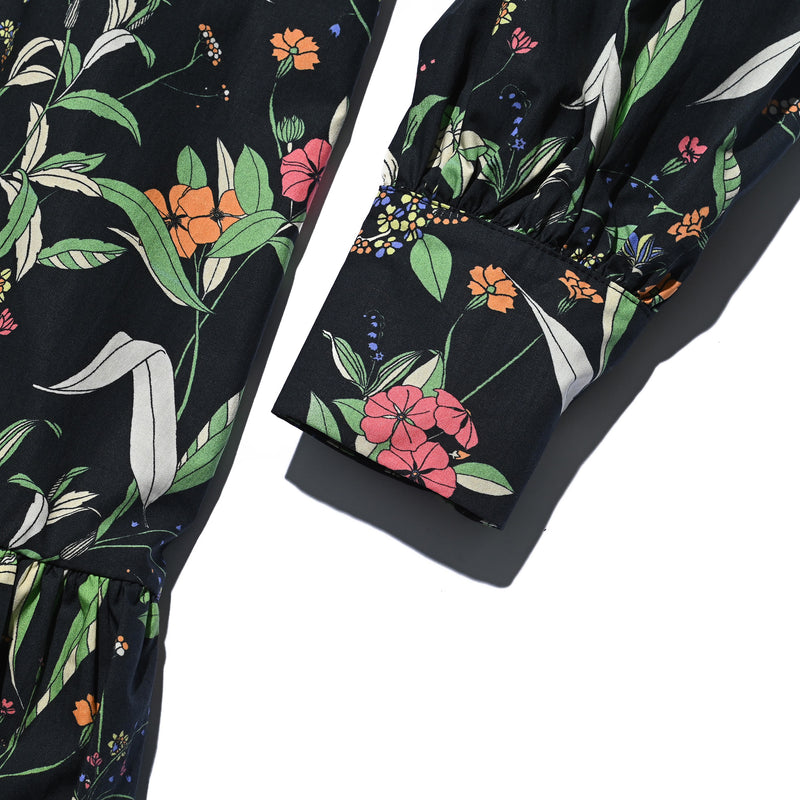 AVAVAV PUFF DRESS FLOWER PRINT
