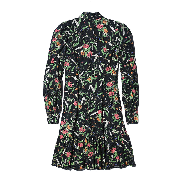 AVAVAV PUFF DRESS FLOWER PRINT