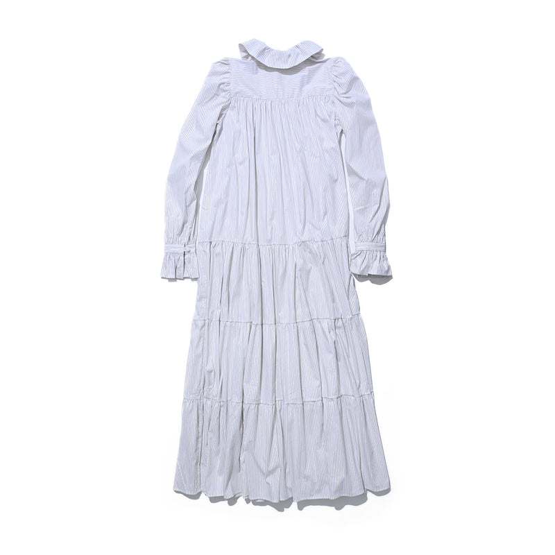 AVAVAV LONG DUFFLE DRESS WHITE