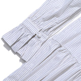 AVAVAV LONG DUFFLE DRESS WHITE