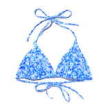 BRIGHT SWIMWEAR MARIA TOP AQUA FLORAL