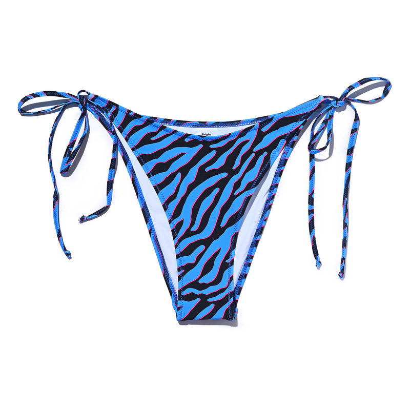 BRIGHT SWIMWEAR MARIA BOTTOM BLUE ZEBRA