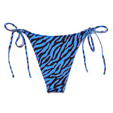 BRIGHT SWIMWEAR MARIA BOTTOM BLUE ZEBRA