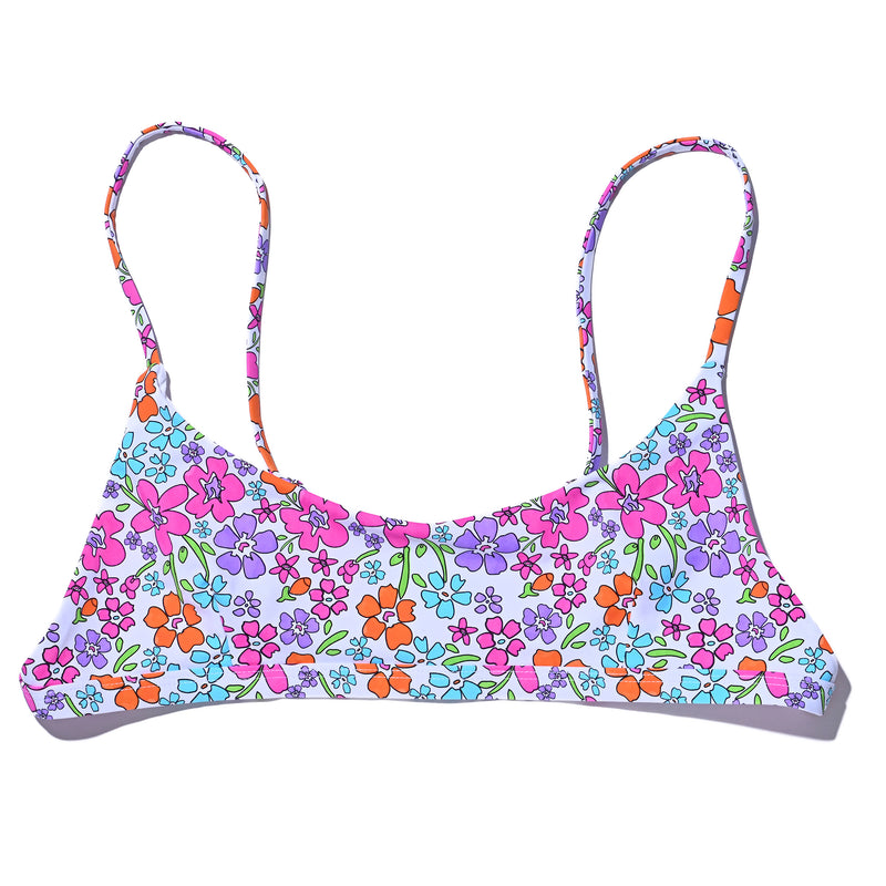 BRIGHT SWIMWEAR BALI TOP CITRUS FLORAL