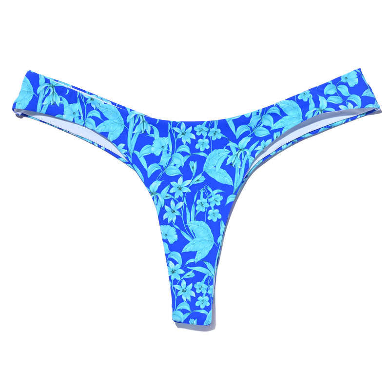 BRIGHT SWIMWEAR BALI BOTTOM BLUE FLORAL