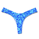 BRIGHT SWIMWEAR BALI BOTTOM BLUE FLORAL