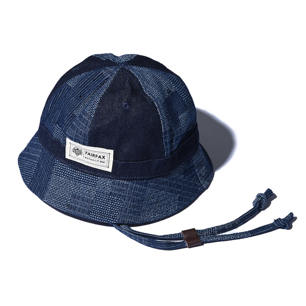 FAIRFAX SASIKO HAT INDIGO