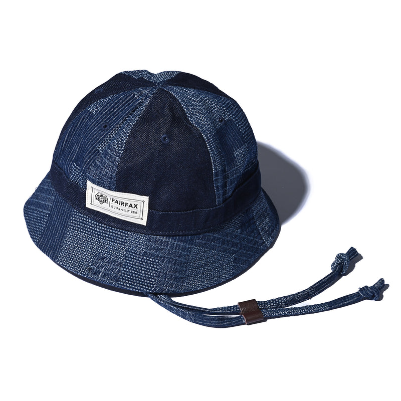 FAIRFAX SASIKO HAT INDIGO