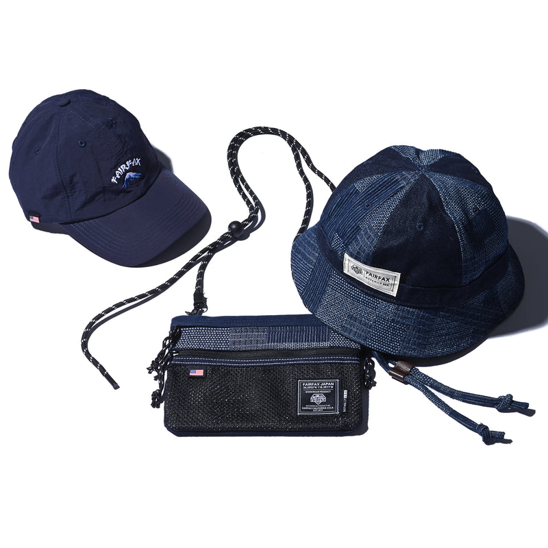 FAIRFAX SASIKO HAT INDIGO