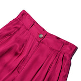 AVAVAV PLEATED PANTS FUCHSIA