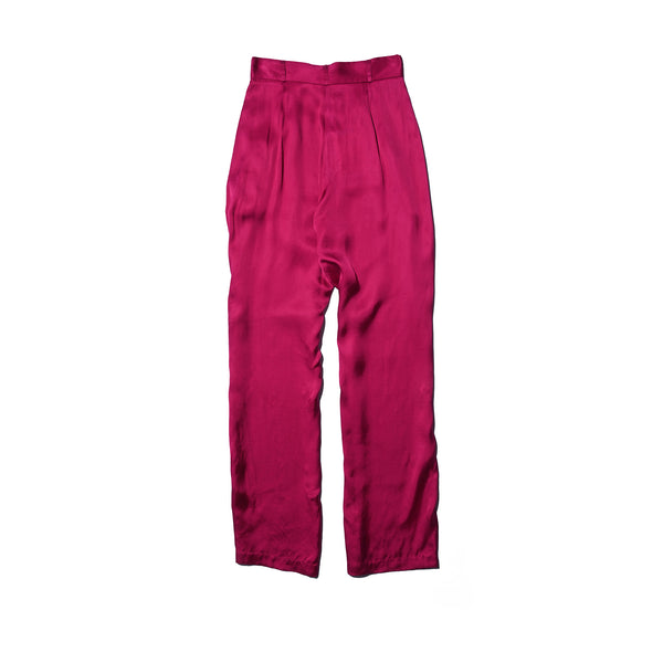 AVAVAV PLEATED PANTS FUCHSIA