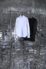 AVAVAV SMOCK RUFFLE BLOUSE WHITE