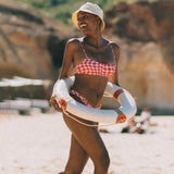 BRIGHT SWIMWEAR SKY TOP DISTORTED HOUNDSOOTH