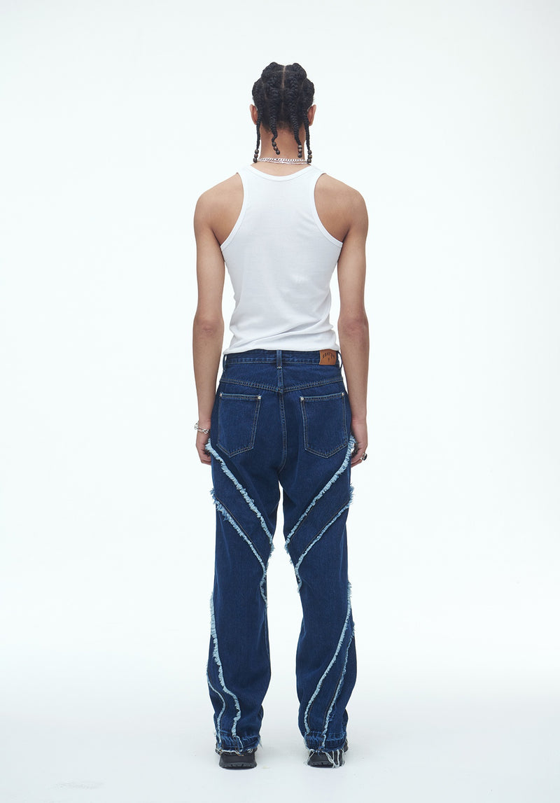 SSERPE COMMA DENIM PANTS BLUE