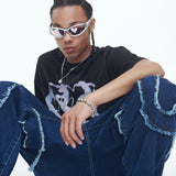SSERPE DANCE OUR LOVE HALF SLEEVE TEE BLACK