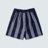 KOWLOON CITY BOY STRIPED SHORTS NAVY