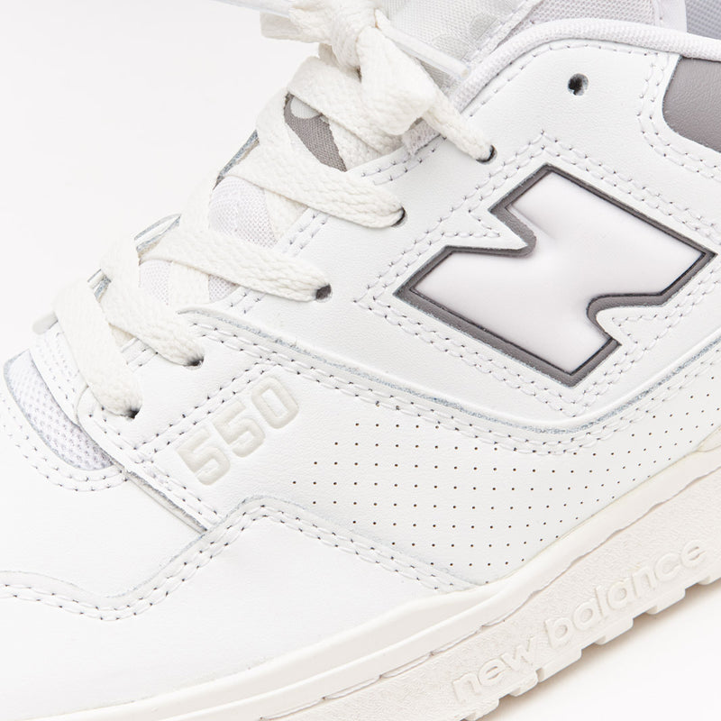 NEW BALANCE 550 WHITE SHADOW GREY BB550SWA