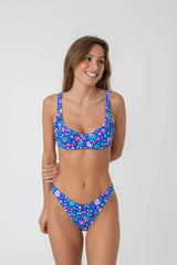 BRIGHT SWIMWEAR CAPRI BOTTOM SKY PURPLE
