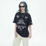 SSERPE KEEP CHILLING HALF SLEEVE TEE BLACK