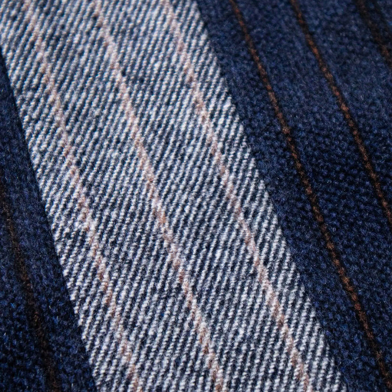 KOWLOON CITY BOY STRIPED SHORTS NAVY