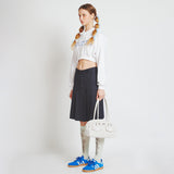 CRANK LETTERING KNEE SOCKS MINT