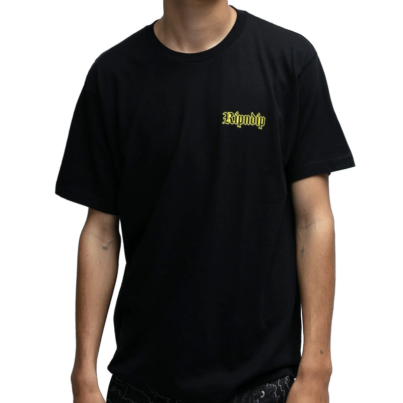 RIPNDIP LORD SAVIOR NERM TEE BLACK