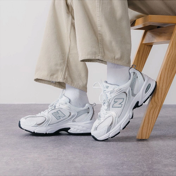 New balance 530 2024 cinza e branco