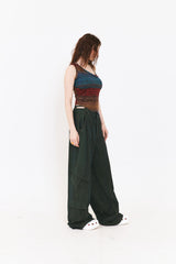 SETSETSET ASYMMETRIC KNIT TOP MULTI