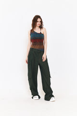 SETSETSET ASYMMETRIC KNIT TOP MULTI