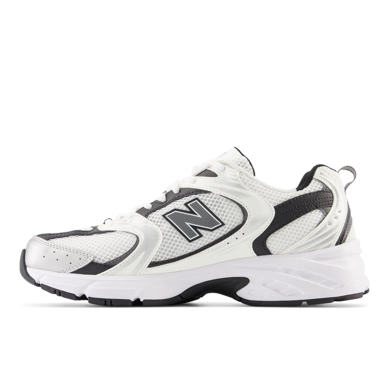 NEW BALANCE 530 WHITE SILVER METALLIC BLACK MR530LB